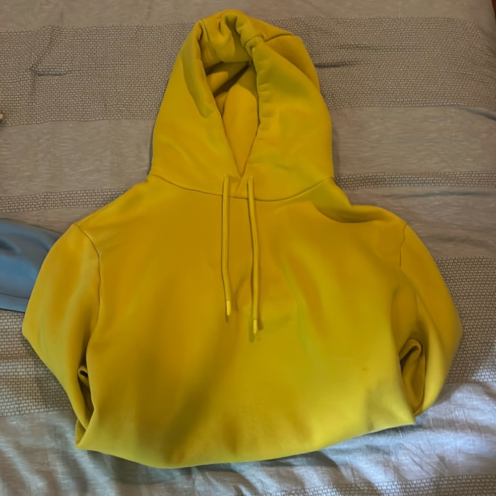 Banana Republic yellow hoodie